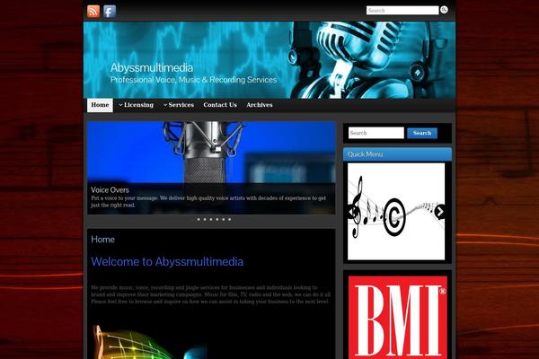 Graphene theme site design template sample