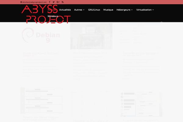 abyssproject.net site used Typology-child