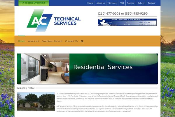 Avada theme site design template sample