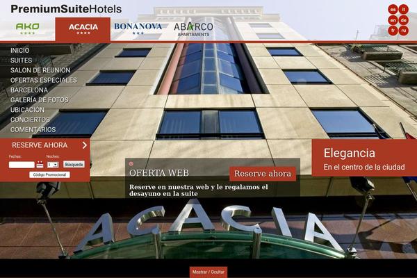 acaciasuite.com site used Premium2