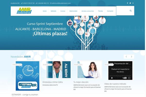 academiaeir.es site used Buleboo