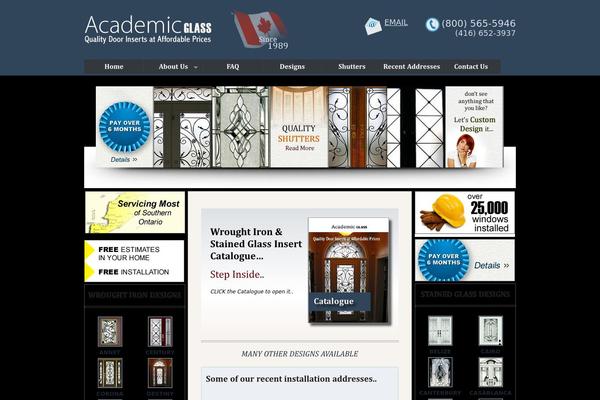 academicglass.ca site used Academicglass