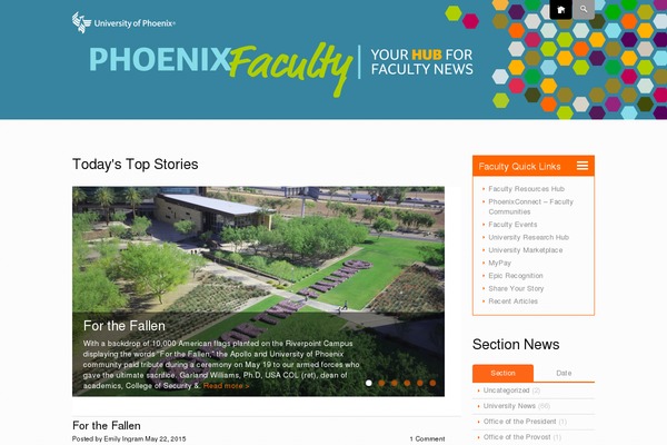 academicmatters.net site used Phoenixfaculty