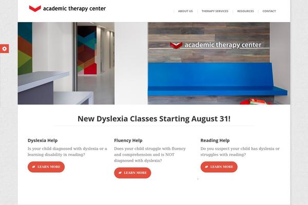 academictherapycenter.com site used Atctheme