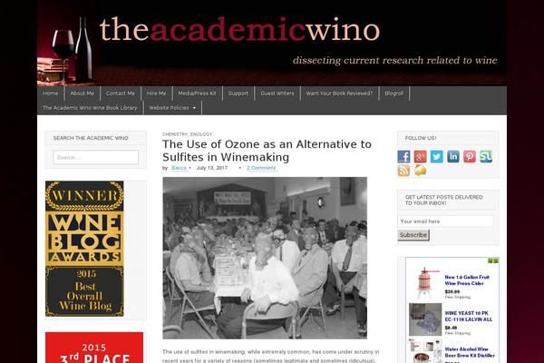 Magazine Basic theme site design template sample