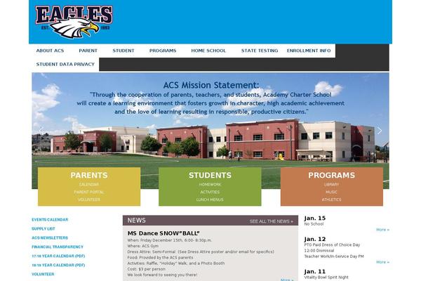 Twenty Fourteen theme site design template sample