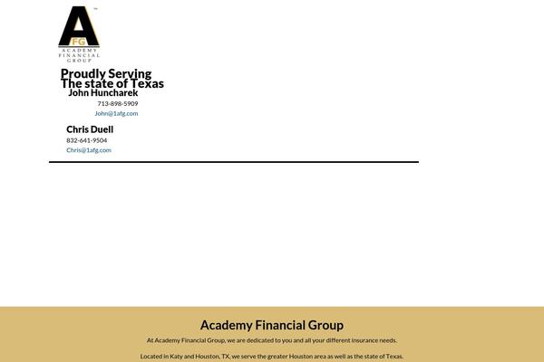 academyfinancialgroup.com site used Afg