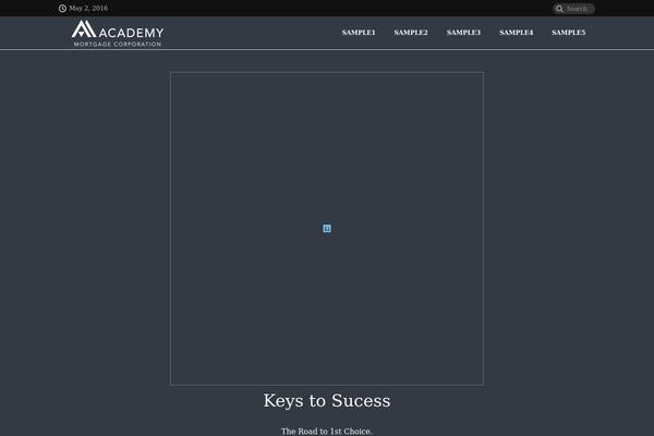 Jupiter theme site design template sample
