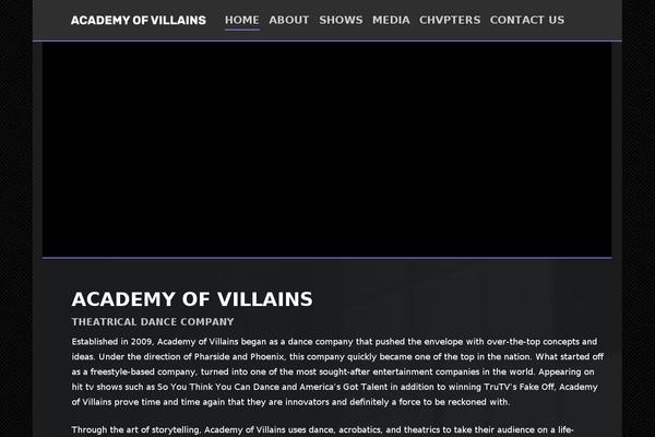 academyofvillains.com site used Aovsite