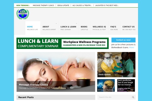 academyofwellness.com site used Wellness-news