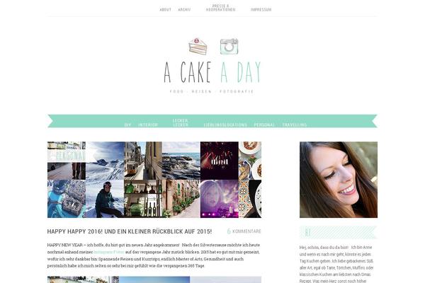 acakeaday.com site used Acakeaday