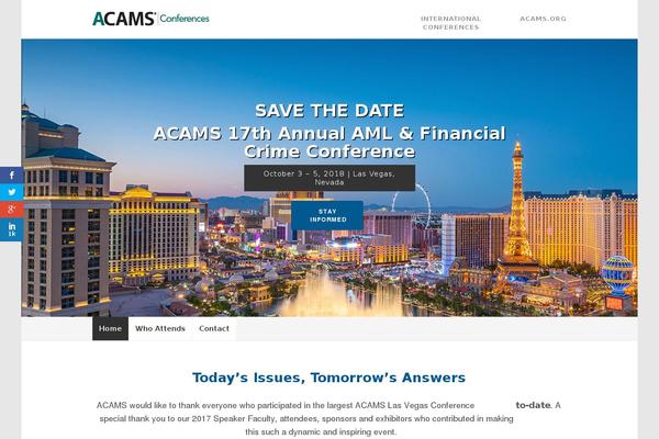 acamsglobal.org site used Hardy