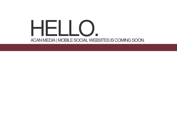 acanmedia.com site used Makeover2_0