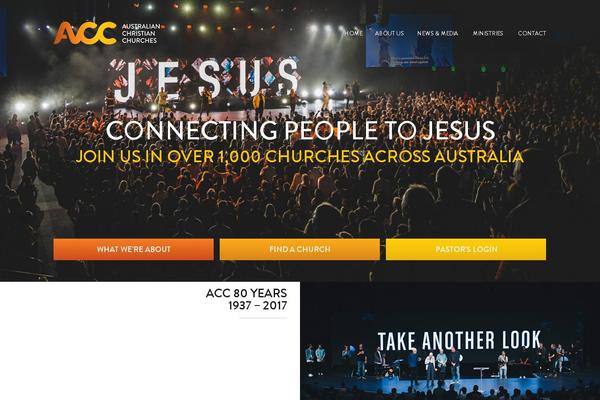 Acc theme site design template sample