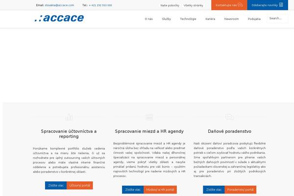accace.sk site used Accace-en