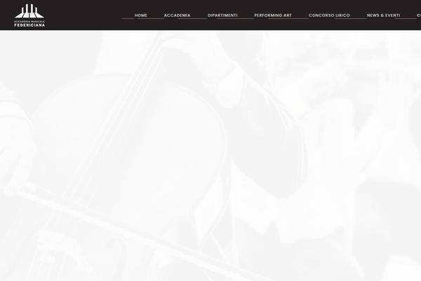 Songbook theme site design template sample