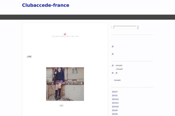 accede-france.com site used GUSH