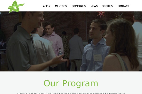 AccelerateBaltimore theme websites examples