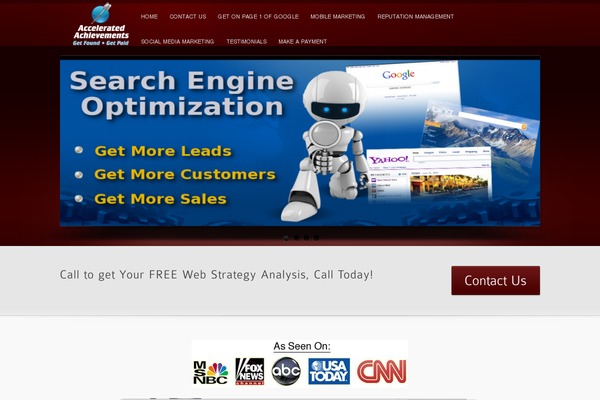 acceleratedachievements.com site used inFocus