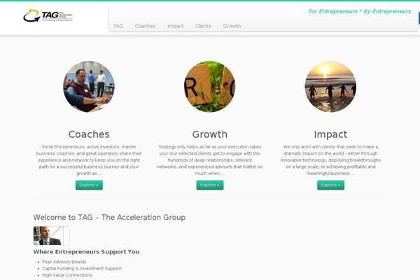 Customizr theme site design template sample