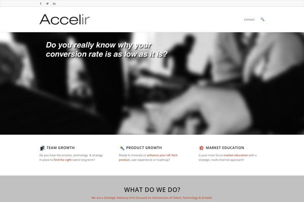 Enfold theme site design template sample