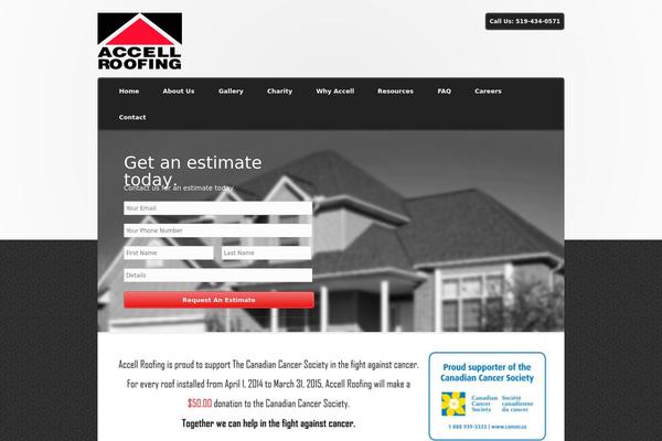 accellroofing.ca site used 456theme