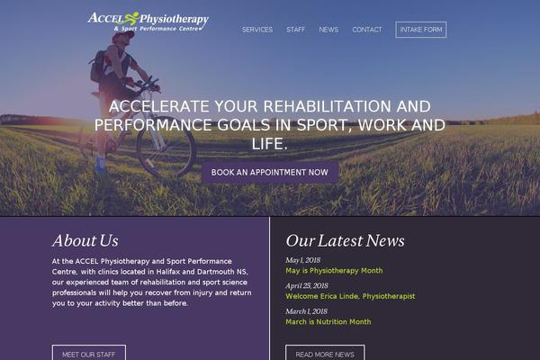 accelphysio.ca site used Accelphysio