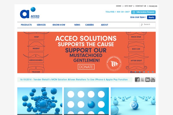 acceo WordPress theme, websites list used acceo theme acceo theme websites examples