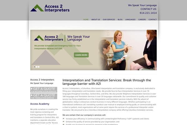 access2interpreters.com site used A2i
