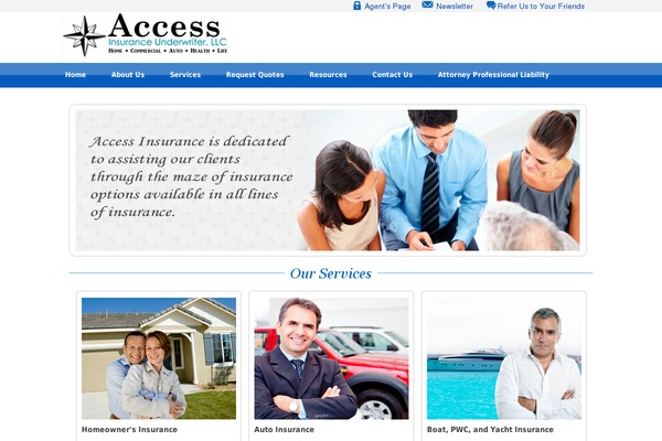 accessaip.com site used Seguro