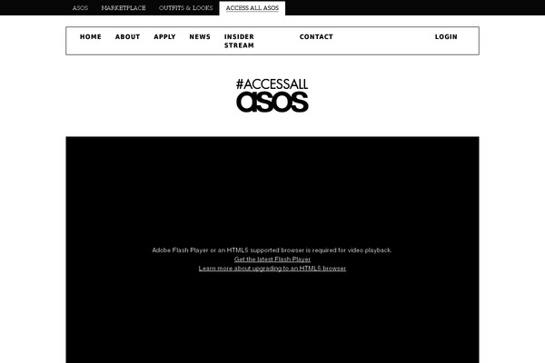 accessallasos.com site used Asos