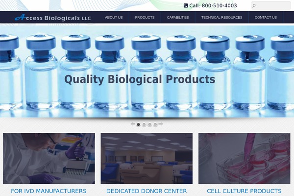 accessbiologicals.com site used Access-biologicals