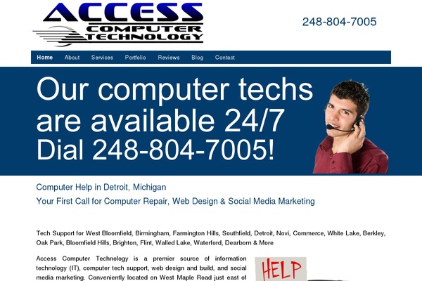 accesscomptech.com site used Act-accesscomputer