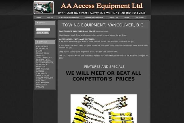 accessequipment.ca site used Acquisto