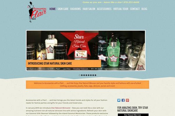 Tisa theme site design template sample