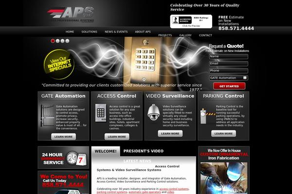 accessprofessionals.com site used Aps