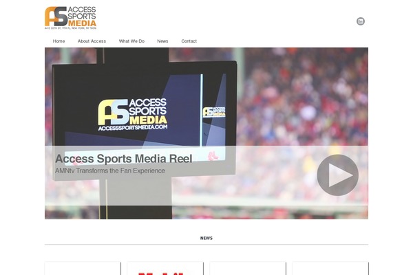 accesssportsmedia.com site used Nova-theme