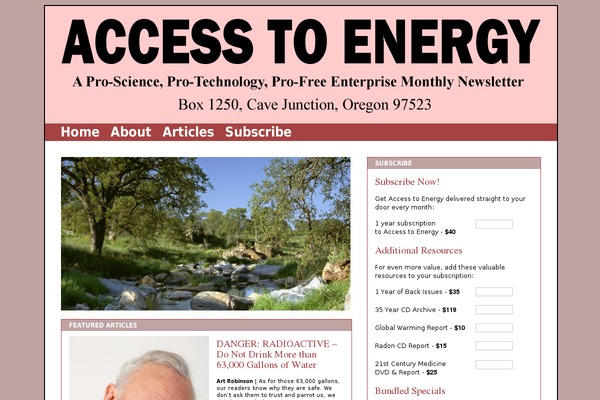 accesstoenergy.com site used Ate