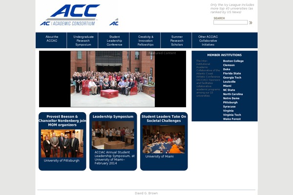acciac.org site used Development
