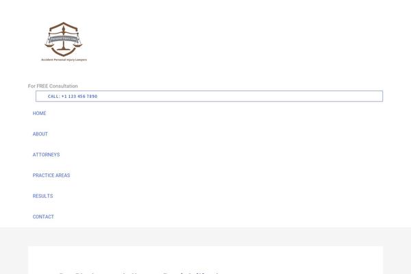 Astra theme site design template sample