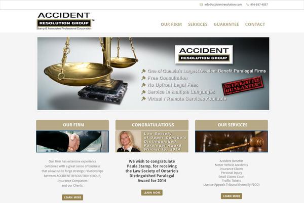 accidentresolution.com site used Argroup