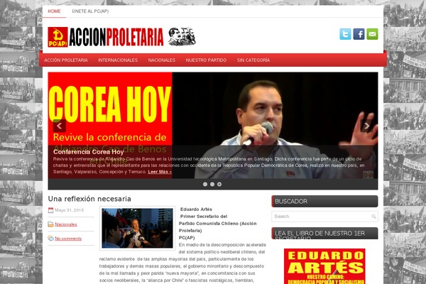 accionproletaria.com site used Topmag