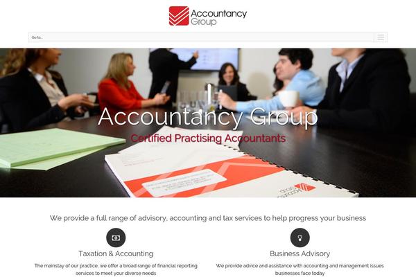 accountancygroup.com.au site used Ag-theme