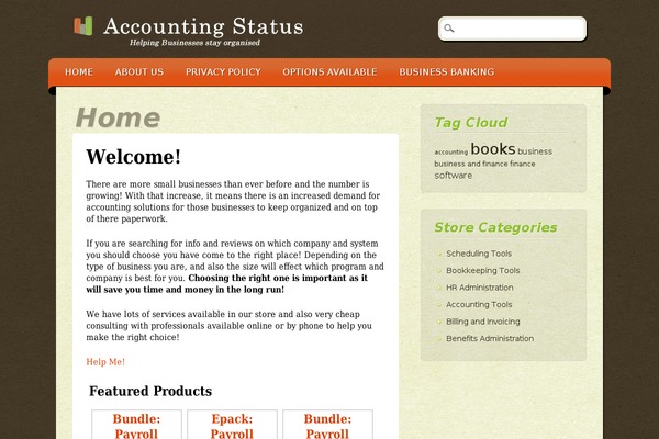 accountingstatus.com site used ePublishing