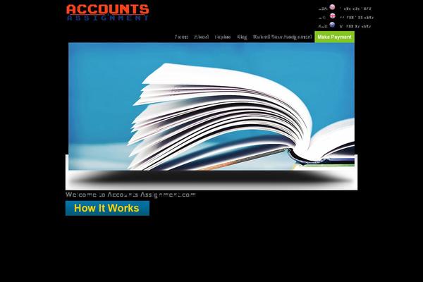 accounts-assignment.com site used Display