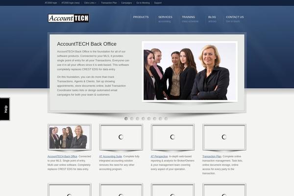 Karma theme site design template sample