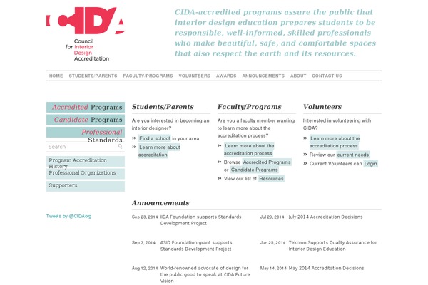 cida WordPress theme, websites list used cida theme cida theme websites examples