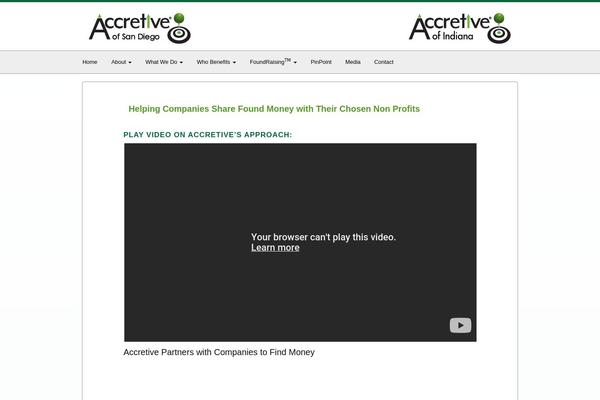 accretivesandiego.com site used Flat-bootstrap-child