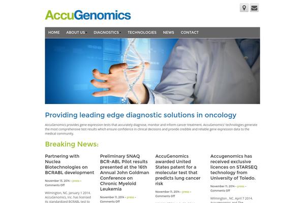 accugenomics.com site used Freshpro