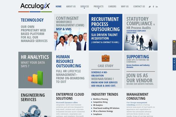 Twenty Eleven theme site design template sample